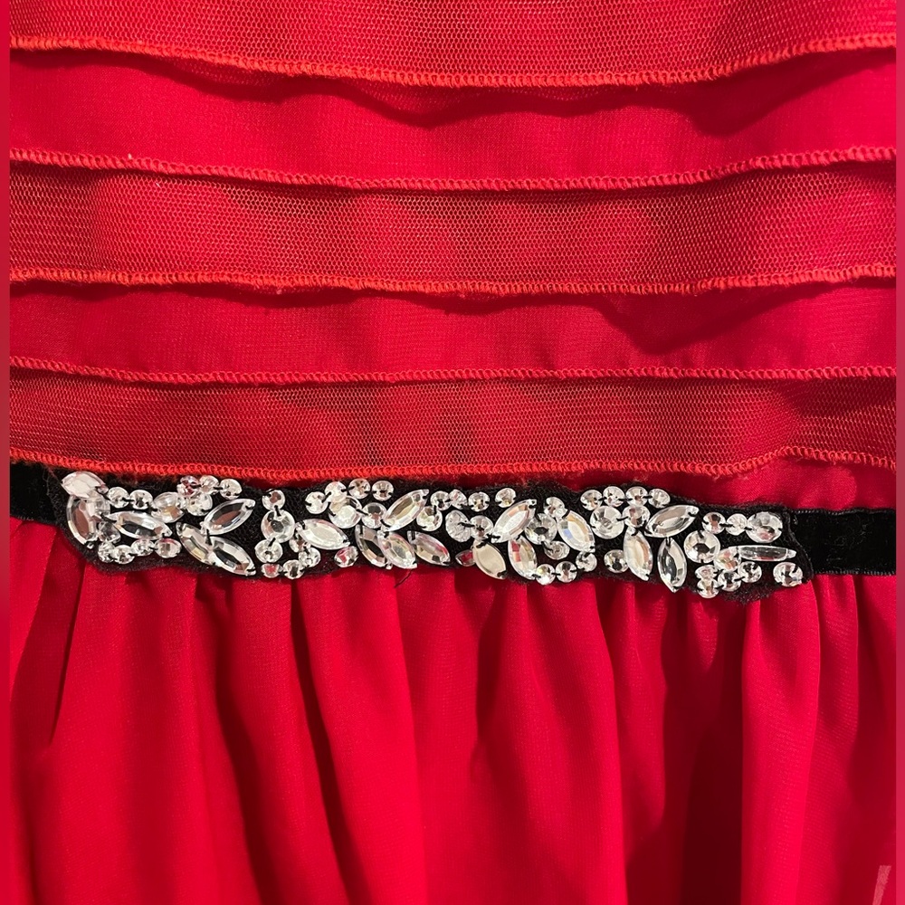 Beautiful Girls Dress with Crystal Detail - Picture 3 of 4
